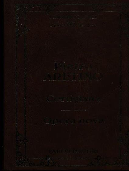Cortigiana/Opera nova - Pietro Aretino - copertina