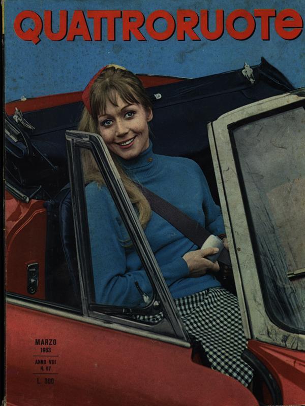 Quattroruote n. 3 fasc. 87/marzo 1963