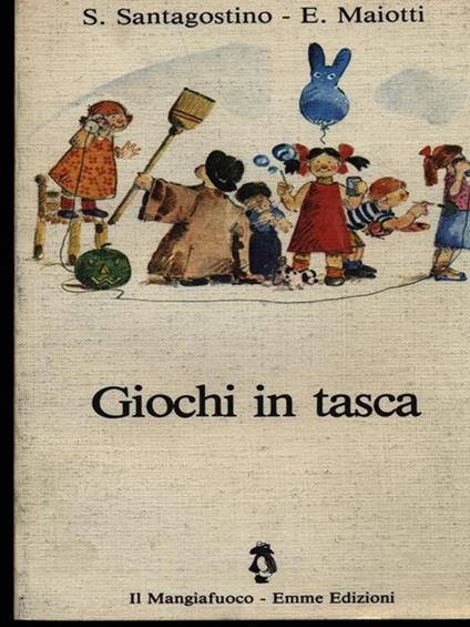 Giochi in tasca - T. Santagostino - copertina