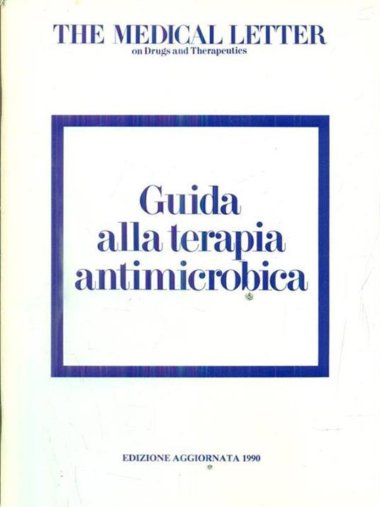 Guida alla terapia antimicrobica supp. numero 20 / 15 ottobre 1990 - copertina