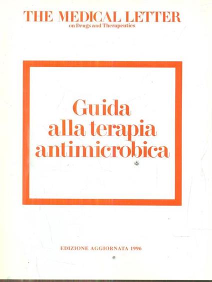 Guida alla terapia antimicrobica supp n 20 / 15 ottobre 1996 - copertina