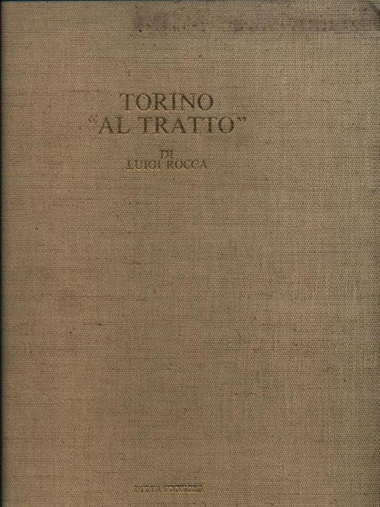 Torino al tratto - Luigi Rocca - copertina