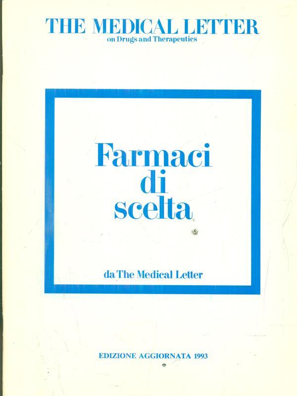 farmaci di scelta supp n 20 / 15 ottobre 1993