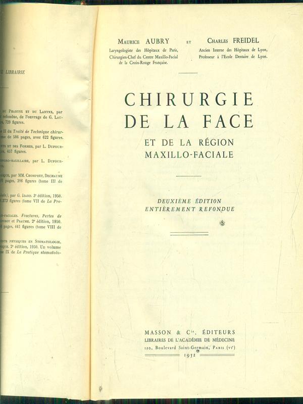 Chirurgie de la face