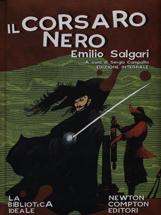 Il Corsaro Nero - Emilio Salgari - copertina
