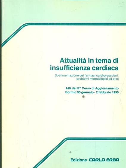 Attualità in tema di insufficienza cardiaca - copertina
