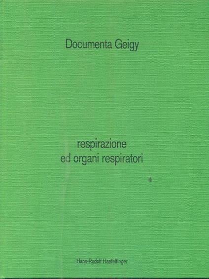 respirazione ed organi respiratori - copertina