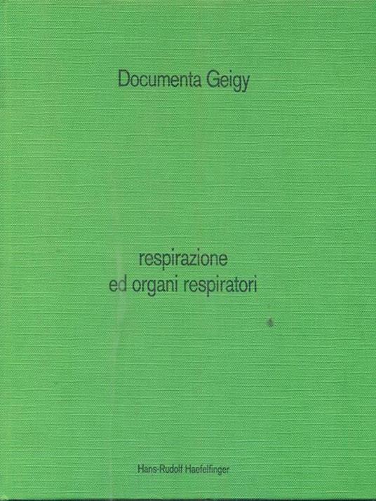 respirazione ed organi respiratori - copertina