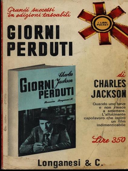 Giorni perduti - Charles Jackson - copertina