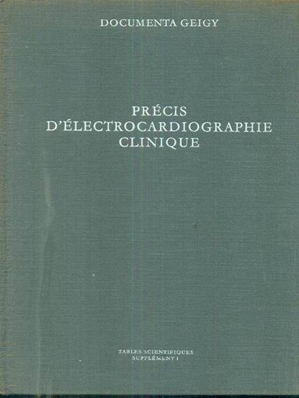 Precis d'electrocardiographie clinique - copertina