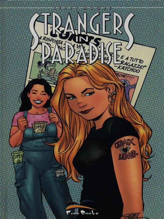Strangers in paradise - Terry Moore - copertina