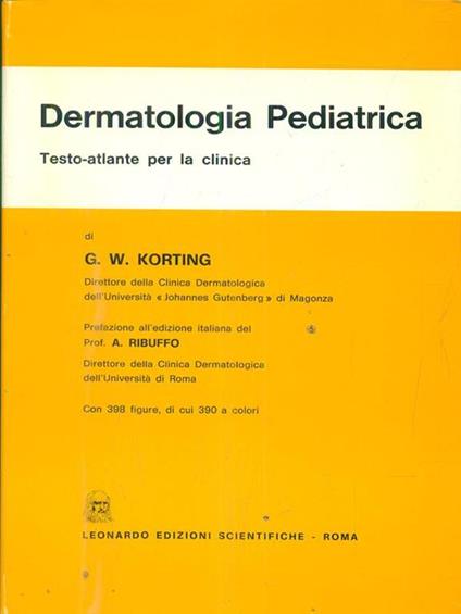 Dermatologia pediatrica - copertina