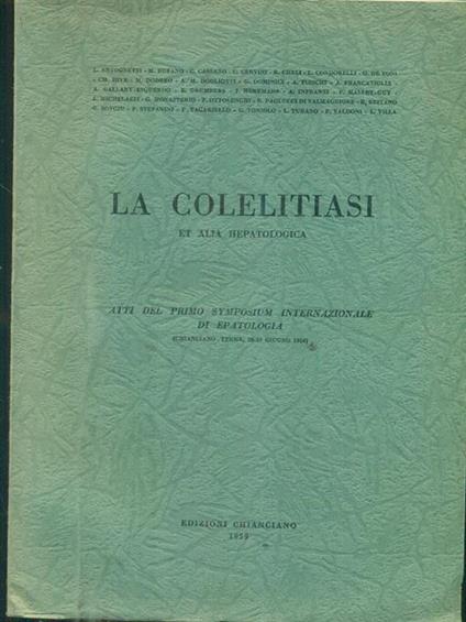La colelitiasi - copertina