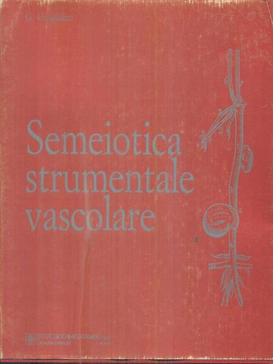semeiotica strumentale vascolare - Giuseppe Guagliano - copertina