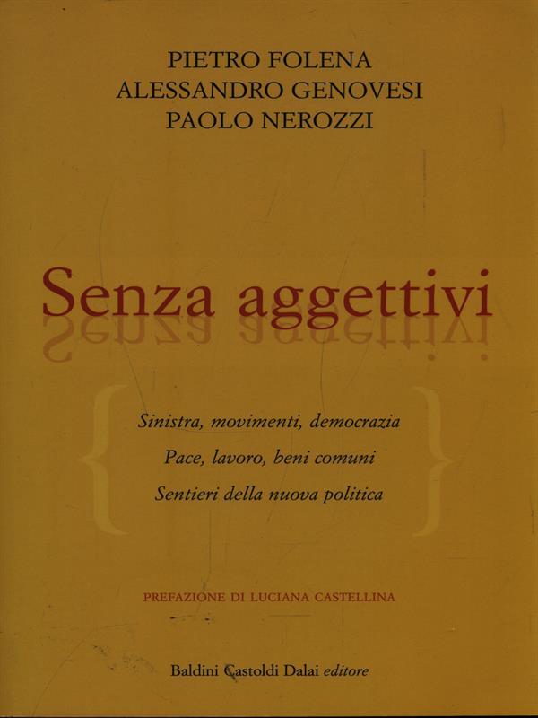 Senza aggettivi