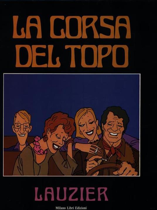 La corsa del topo - copertina