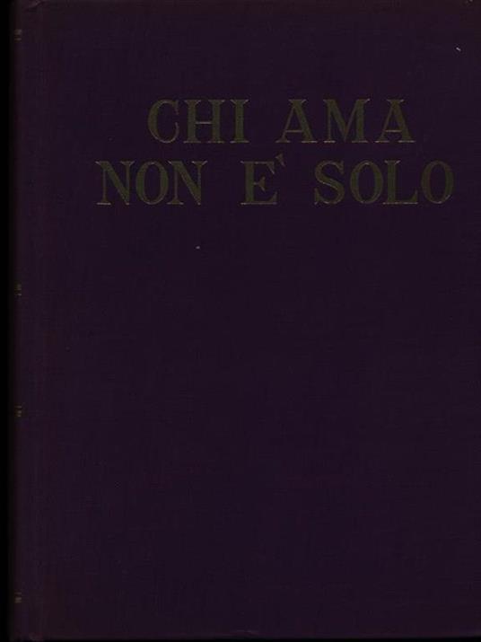 Chi ama non é solo - T. Caldwell - copertina