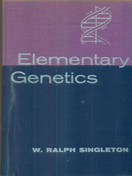 elementary genetics - copertina