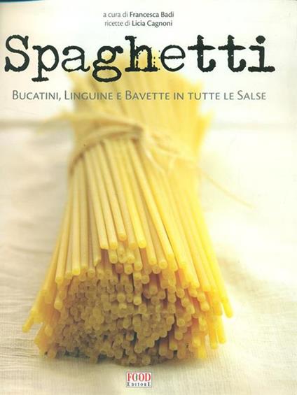 Spaghetti - Francesca Badi - copertina