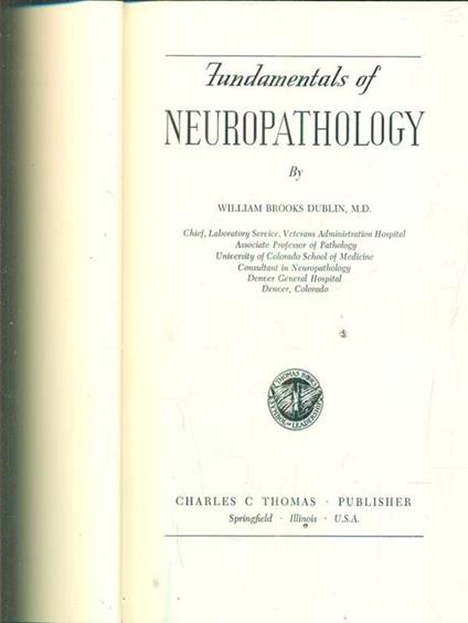 fundamentals of neuropathology - copertina
