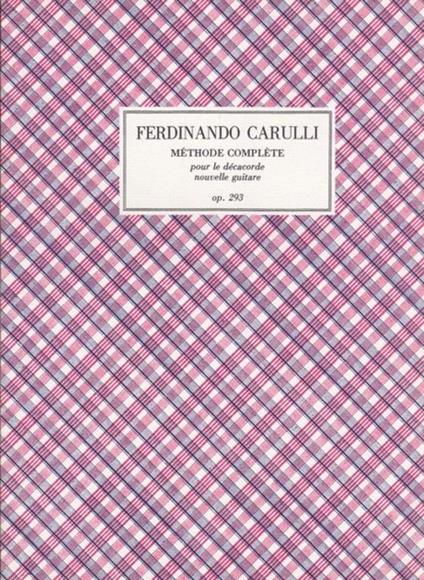 Methode complete pour le decacorde - Ferdinando Carulli - copertina