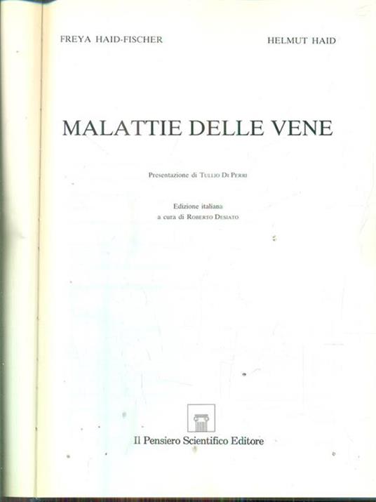 Malattie delle vene - copertina