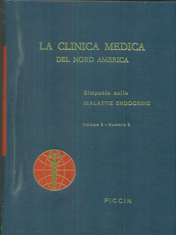 La clinica medica del nord america vol 5 n 5 / simposio sulle malattie endocrine