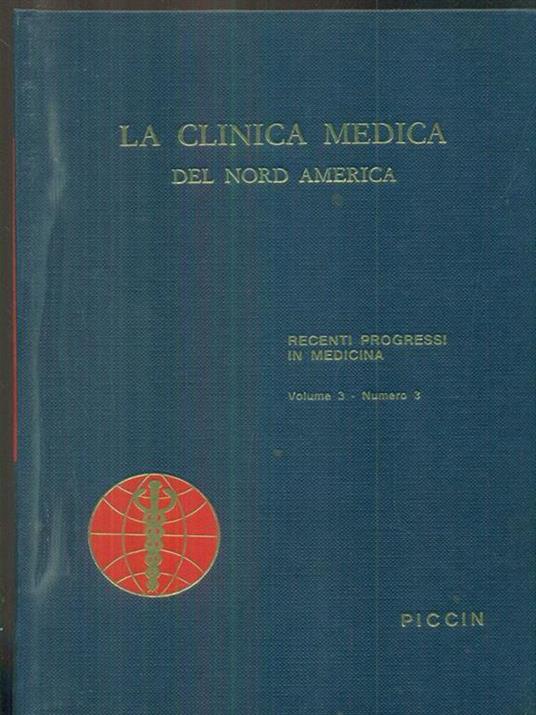 La clinica medica del nord america vol 3 n 3 Recenti progressi in medicina - copertina