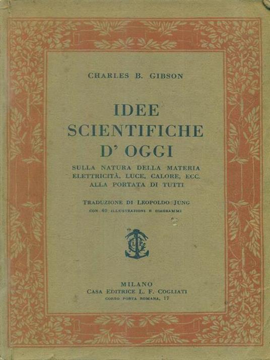 Idee scientifiche d'oggi - copertina