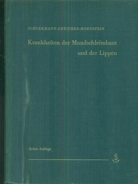 Krankheiten der Mundschleimhaut und der Lippen - copertina