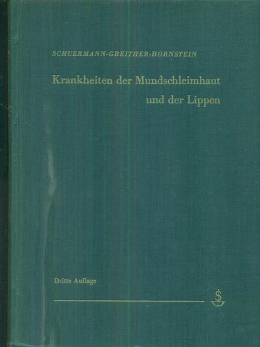 Krankheiten der Mundschleimhaut und der Lippen - copertina