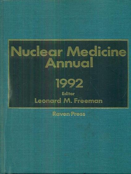 Nuclear Medicine Annual 1992 - copertina