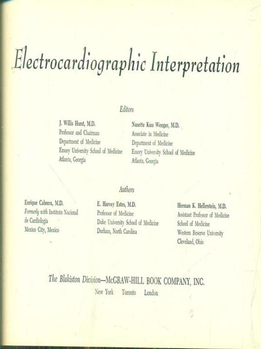 electrocardiographic interpretation - copertina