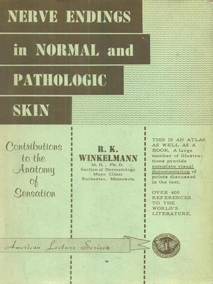 nerve endings in normal and pathologic Skin - copertina