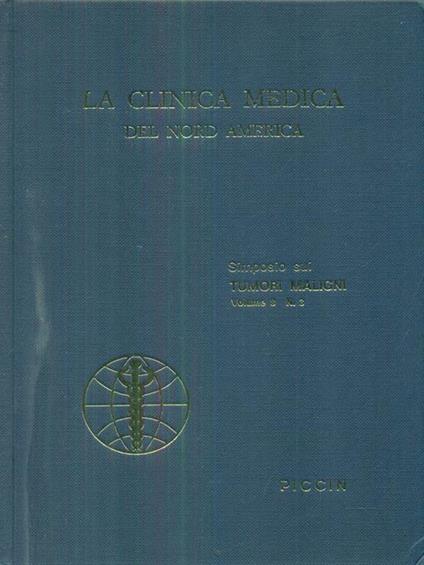 La clinica medica del nord america vol 8 n3 / simposio sui tumori maligni - copertina