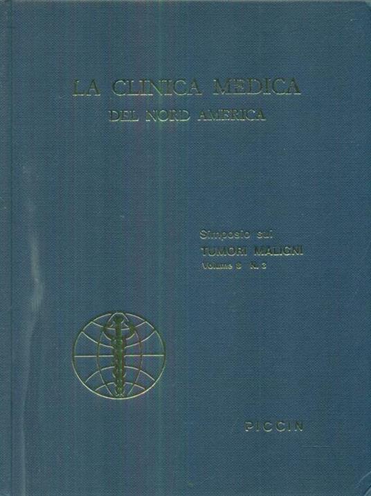 La clinica medica del nord america vol 8 n3 / simposio sui tumori maligni - copertina