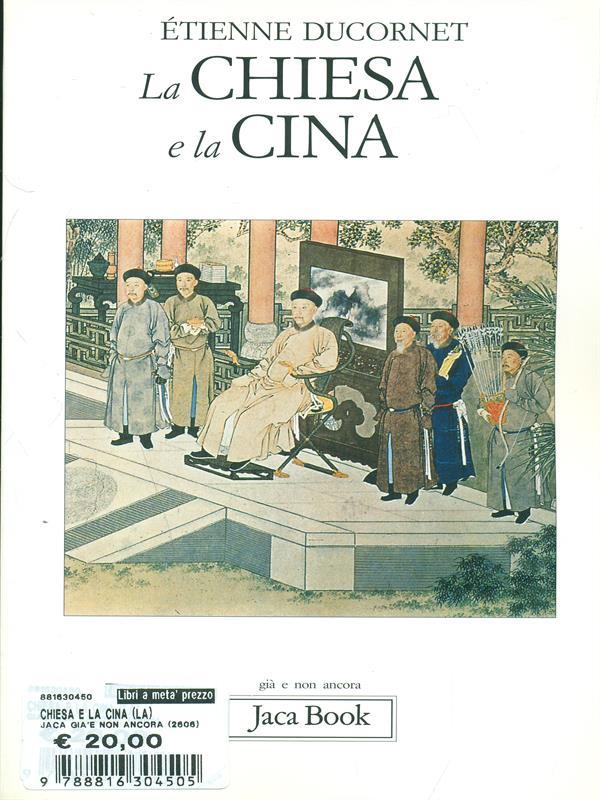 La Chiesa e la Cina