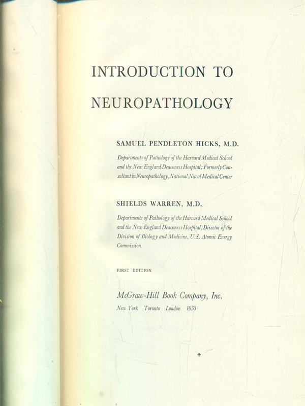 Introduction to neuropathology