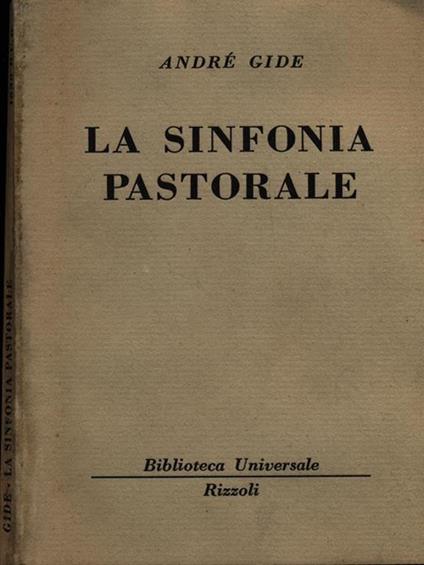 La sinfonia pastorale - André Gide - copertina