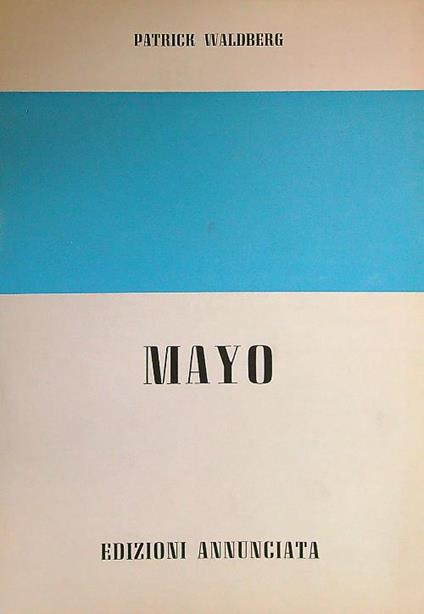 Mayo - Patrick Waldberg - copertina