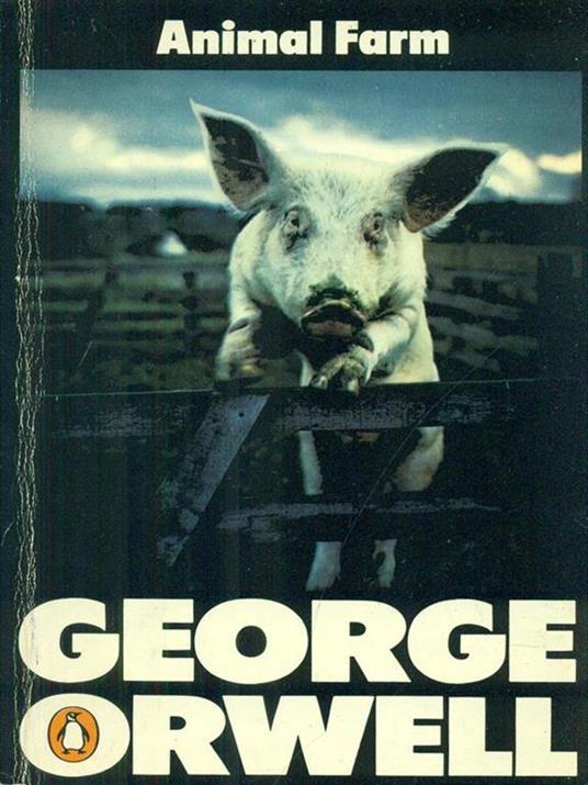 Animal farm - George Orwell - copertina