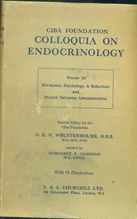 Ciba foundation colloquia on endocrinology vol III - 2