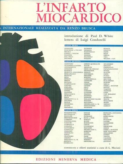 L' infarto miocardico 2vv - Renzo Brusca - copertina