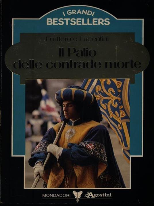 Il Palio delle contrade morte - Carlo Fruttero - copertina