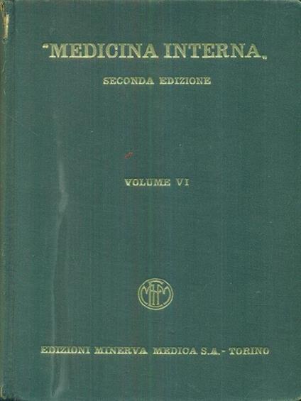 Medicina interna 6vv - copertina