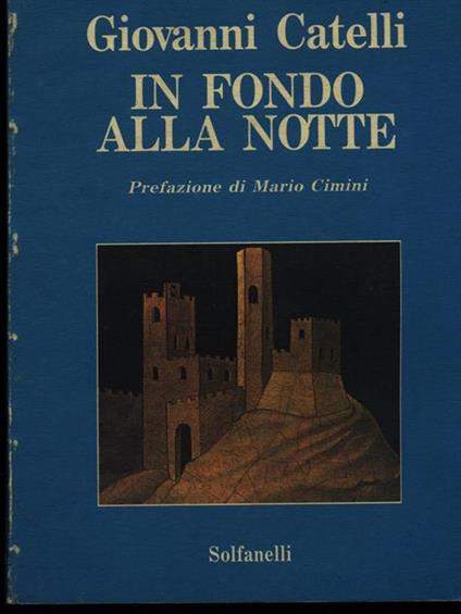 In fondo alla notte - Giovanni Catelli - copertina