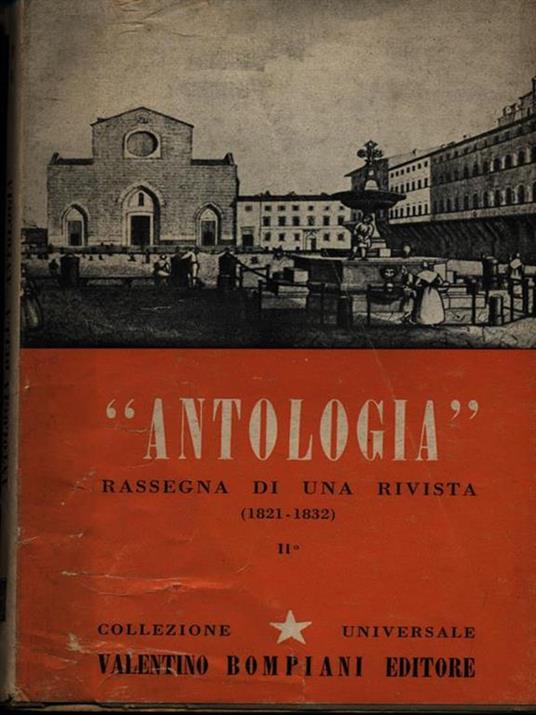 Antologia della Antologia - copertina