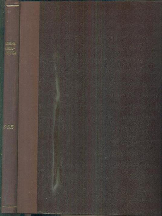 rassegna clinico scientifica 1955 - copertina