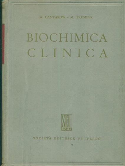 biochimica clinica - copertina
