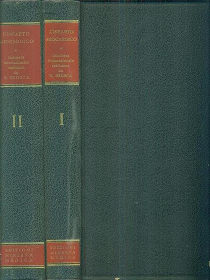L' infarto miocardico 2vv - Renzo Brusca - copertina